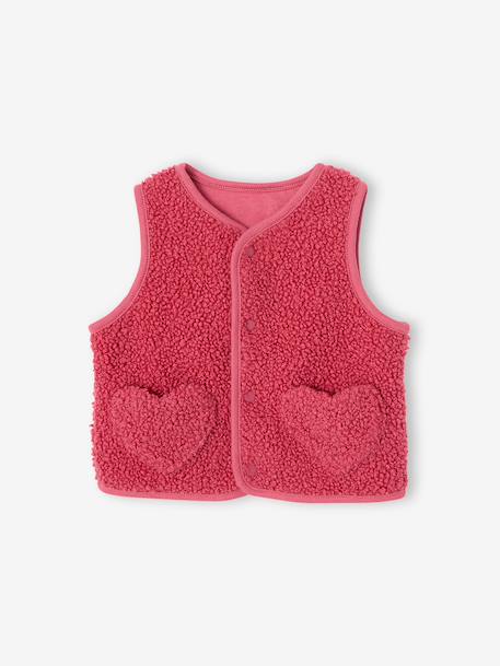 Ensemble 3 pièces bébé fille rose poudré - vertbaudet enfant 
