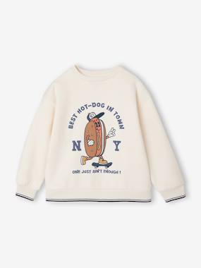 Sweat col rond garçon - vertbaudet enfant Garçon-Sweat col rond garçon