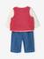 Ensemble 3 pièces bébé fille rose poudré - vertbaudet enfant 