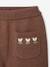 Pantalon bébé fille tricot chocolat - vertbaudet enfant 