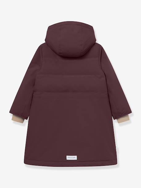 Veste d’hiver avec doublure polaire MATVENCASIA fille MINI A TURE violet - vertbaudet enfant 