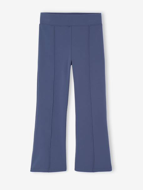 Wide sports leggings for girls medium blue - vertbaudet enfant 