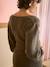 Robe de grossesse col V khaki - vertbaudet enfant 