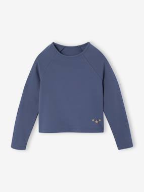 -Technical long-sleeved T-shirt for girls