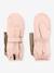 Mittens with fleece lining MATCESAR MINI A TURE for kids caramel+navy blue+old rose - vertbaudet enfant 