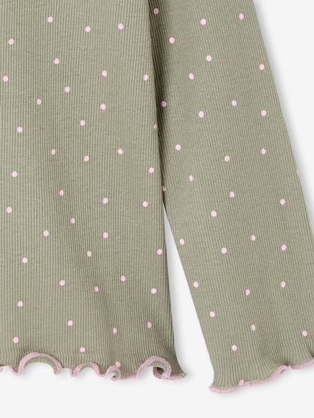 Lot de 2 pyjamas fille vert sauge - vertbaudet enfant 