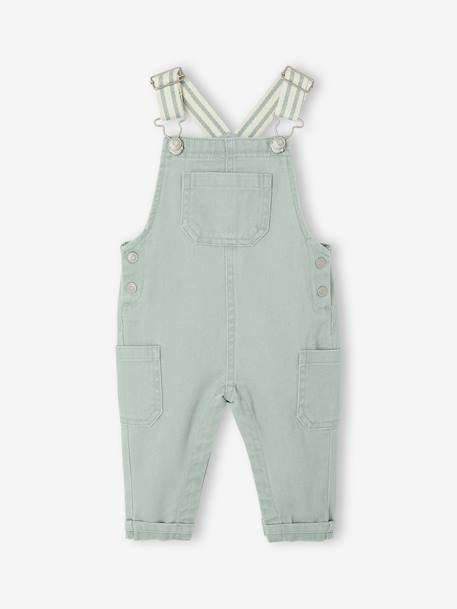Salopette bébé garçon vert sauge - vertbaudet enfant 