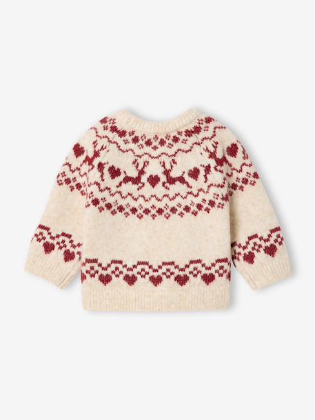 Pull bébé fille manches longues vanille - vertbaudet enfant 