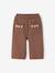 Knit trousers for baby girls chocolate - vertbaudet enfant 
