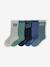 Pack of 5 socks for boys marl grey - vertbaudet enfant 