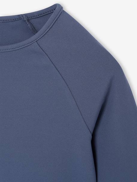 Technical long-sleeved T-shirt for girls medium blue - vertbaudet enfant 