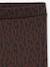 Pantalon fille jacquard chocolat - vertbaudet enfant 