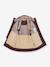 Winter jacket with fleece lining MATVENCASIA MINI A TURE for girls violet - vertbaudet enfant 