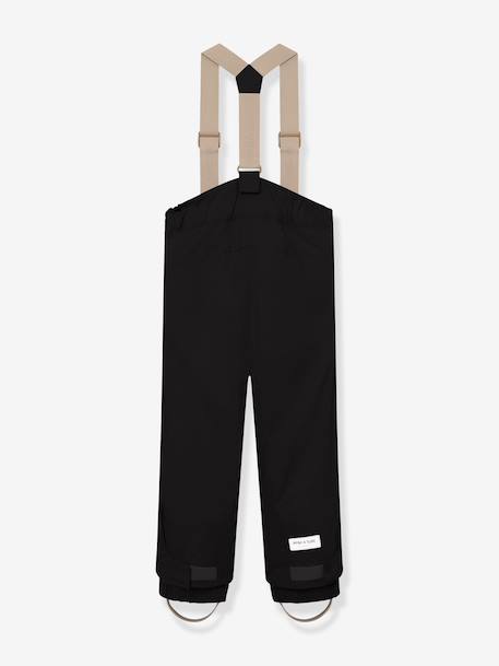 Ski trousers MATWITTE MINI A TURE for kids black+grey - vertbaudet enfant 