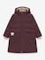 Winter jacket with fleece lining MATVENCASIA MINI A TURE for girls violet - vertbaudet enfant 
