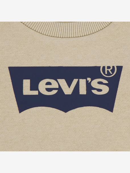 Sweat Batwing Crew beige - vertbaudet enfant 