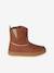 Zip-up boots for girls brown - vertbaudet enfant 