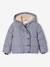 Hooded puffer jacket for girls blue - vertbaudet enfant 