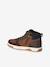 High Top Lace-Up Trainers with Zip, for Boys brown - vertbaudet enfant 