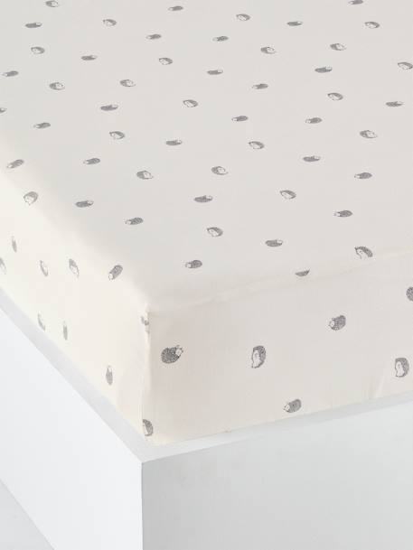 Drap-housse bébé Bio Collection LOVELY NATURE IVOIRE - vertbaudet enfant 