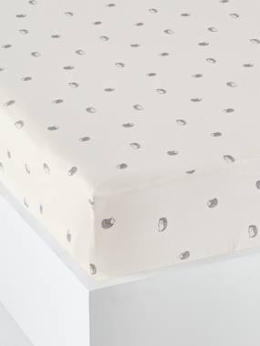 Fitted Sheet for Babies, Organic Collection, LOVELY NATURE Theme  - vertbaudet enfant