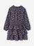 Dress and gilet set for girls slate blue - vertbaudet enfant 