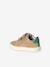 Chaussures bébé cuir à scratchs sable - vertbaudet enfant 
