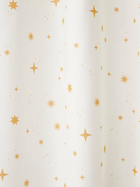 Starry Opaque Curtain White/Print - vertbaudet enfant 