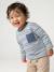 Long-sleeved T-shirt for baby sky blue - vertbaudet enfant 