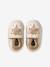 Chaussons bébé cuir souple beige - vertbaudet enfant 