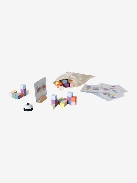 FSC® 100% wooden quick construction game multicoloured - vertbaudet enfant 