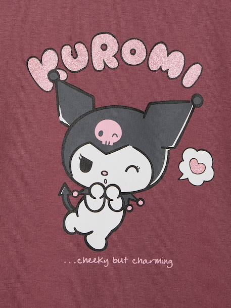 Kuromi sweatshirt for girls plum - vertbaudet enfant 