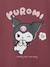 Kuromi sweatshirt for girls plum - vertbaudet enfant 