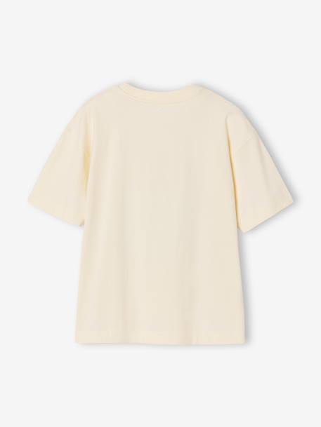 T-shirt manches courtes garçon écru - vertbaudet enfant 