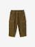 Corduroy trousers for baby boys khaki - vertbaudet enfant 