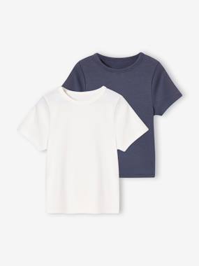 -Pack of 2 cropped T-shirts for girls