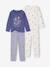 Pack of 2 long pyjamas for girls slate blue - vertbaudet enfant 