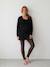 Maternity and nursing cardigan black - vertbaudet enfant 