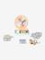 FSC 100% wooden learning clock wood - vertbaudet enfant 