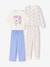 Lot de 2 pyjamas fille beige - vertbaudet enfant 