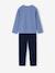 Pyjama Hot Wheels garçon bleu chambray - vertbaudet enfant 