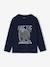 Long-sleeved T-shirt for boys green+navy blue - vertbaudet enfant 
