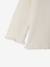 Long-sleeved T-shirt with frilled collar for baby girls ecru - vertbaudet enfant 