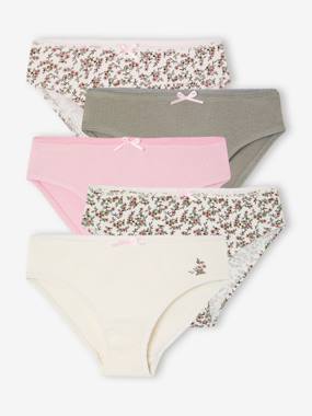 -Lot de 5 culottes fille