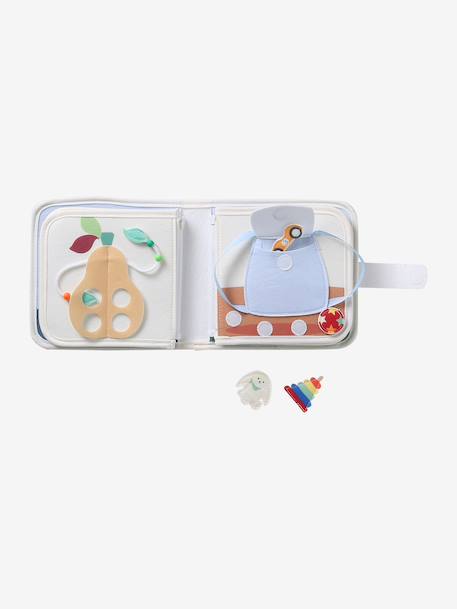 Doudou activity book white - vertbaudet enfant 