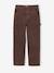 Velvet Cargo Trousers, JONEN anthracite+hazel - vertbaudet enfant 