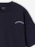 T-shirt garçon oversize Phoenix blanc chiné+gris ardoise - vertbaudet enfant 