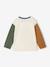 T-shirt manches longues garçon écru - vertbaudet enfant 