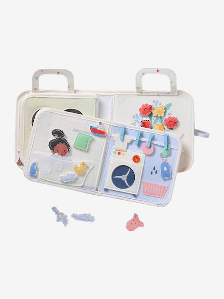 Friends activity book rose - vertbaudet enfant 