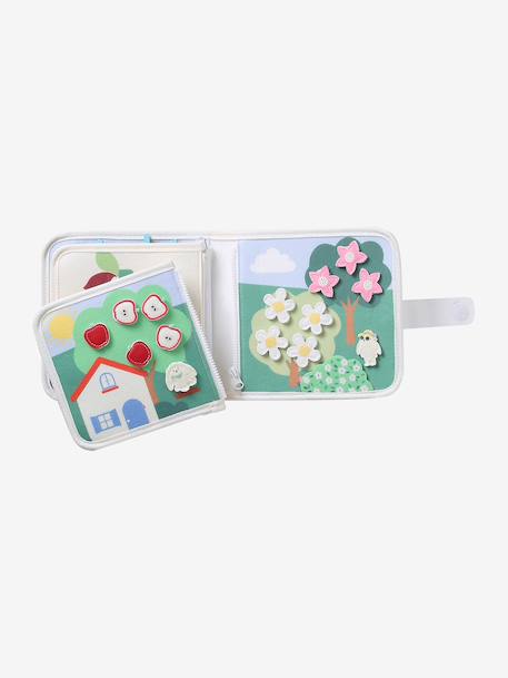 Doudou activity book white - vertbaudet enfant 